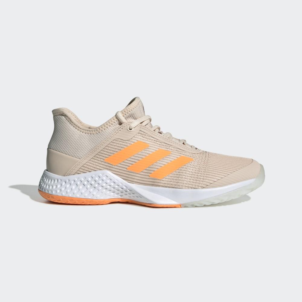 Pantofi Tenis Adidas Adizero Club Dama Romania - Portocalii/Albi G26541
